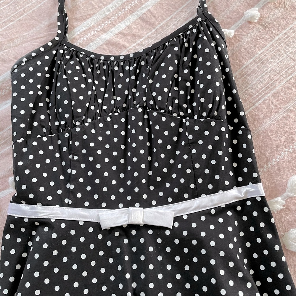 I.N San Francisco Dillards polka dot dress